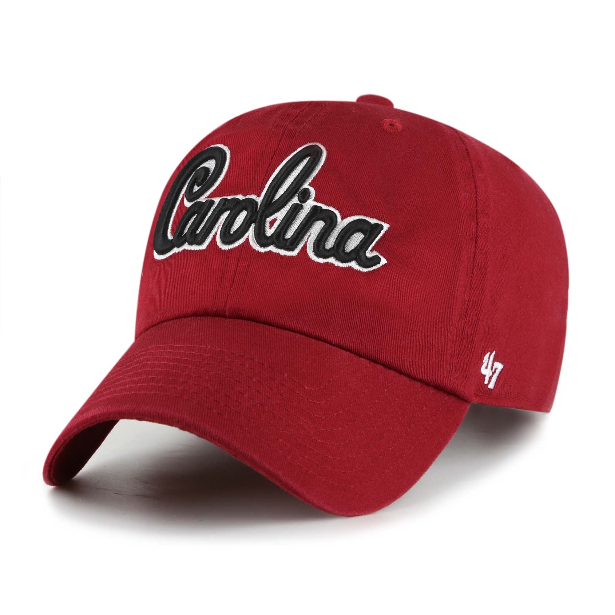 Unisex '47 South Carolina Gamecocks Garnet Vault Clean Up Adjustable Hat