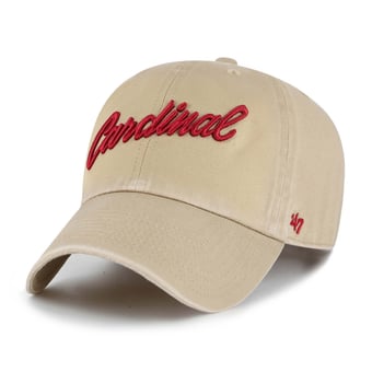 Unisex '47  Stanford Cardinal Khaki Clean Up Adjustable Hat