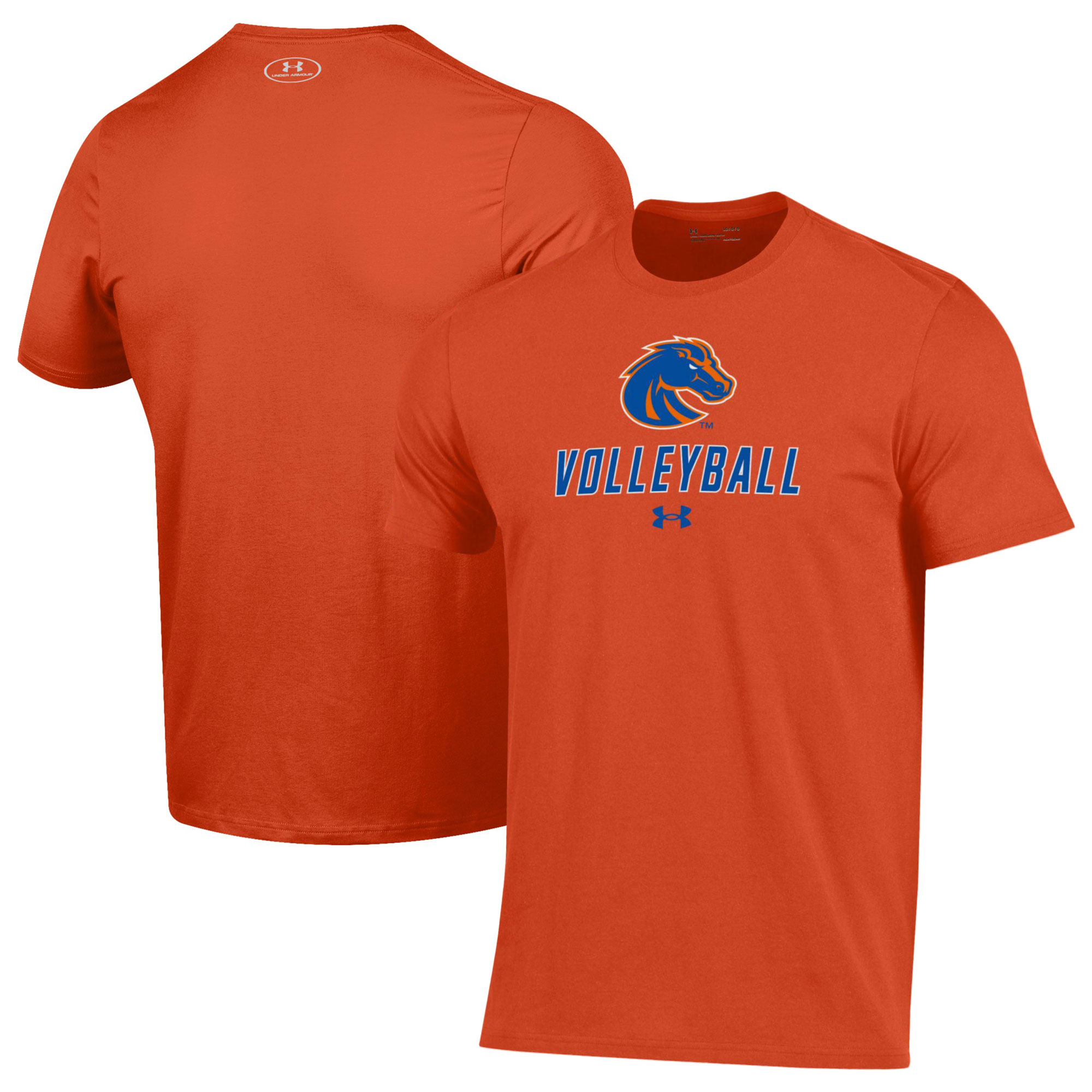 Men's Under Armour Orange Boise State Broncos Volleyball Performance T-Shirt