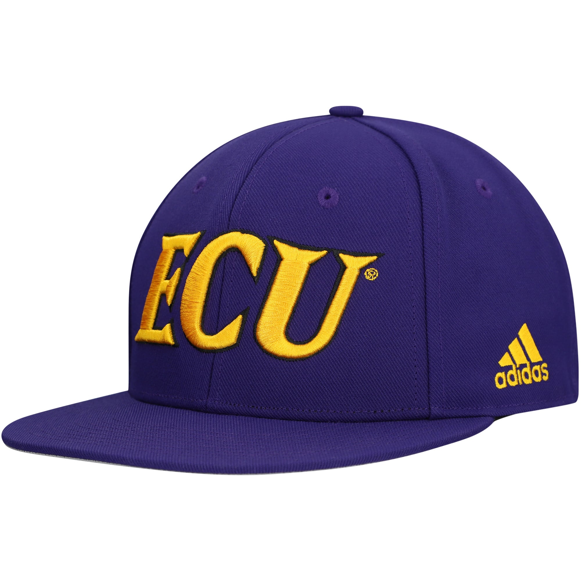 Men's adidas  Purple ECU Pirates On Field Fitted Hat