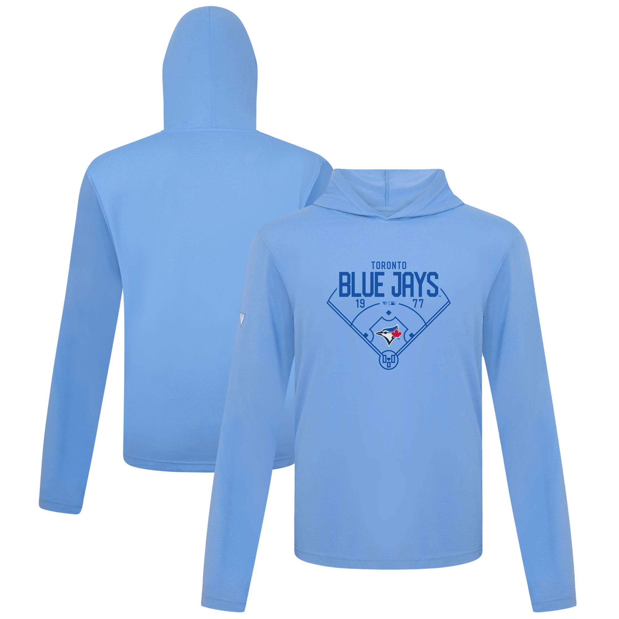 Men’s Levelwear Light Blue Toronto Blue Jays Anthem Home Field Pullover Hoodie Men’s Levelwear Light Blue Toronto Blue Jays Anthem Home Field Pullover Hoodie