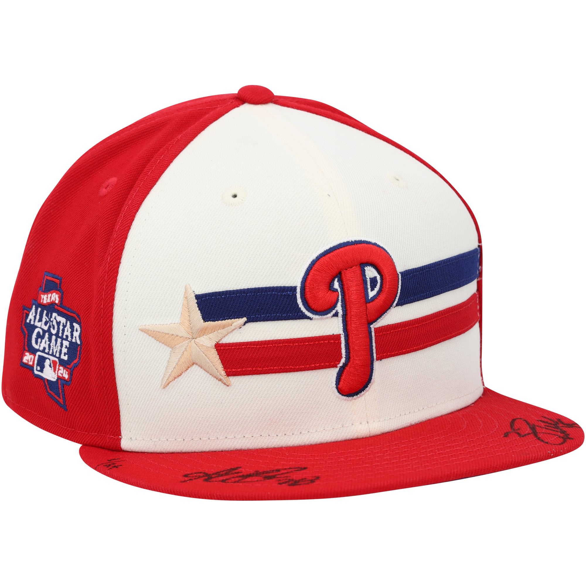 Zack Wheeler & Alec Bohm Philadelphia Phillies Autographed 2024 All-Star Game New Era Cap – Limited Edition #1/24 Zack Wheeler & Alec Bohm Philadelphia Phillies Autographed 2024 All-Star Game New Era Cap – Limited Edition #1/24