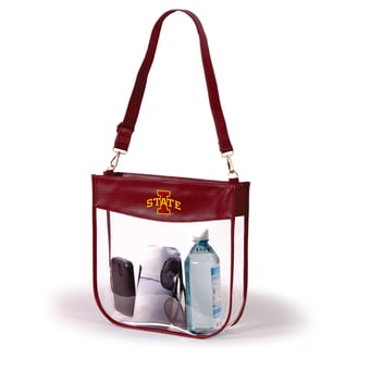 Women's Cardinal Iowa State Cyclones Kate Clear Purse