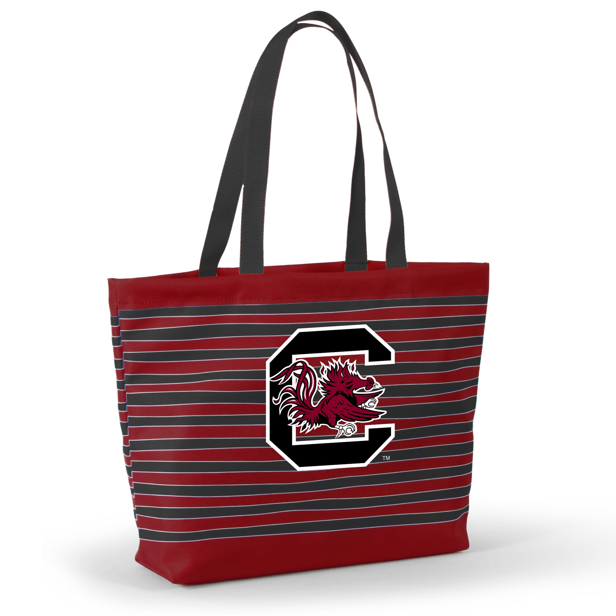 Women's Garnet South Carolina Gamecocks Wavy Striped Tatum Tote Bag