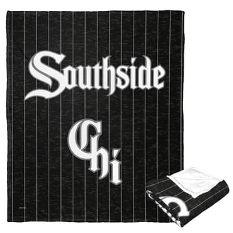 "The Northwest Group  Chicago White Sox City Connect 50"" x 60"" Silk Touch Throw Blanket"