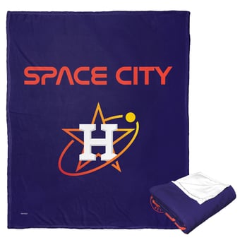 "The Northwest Group  Houston Astros City Connect 50"" x 60"" Silk Touch Throw Blanket"
