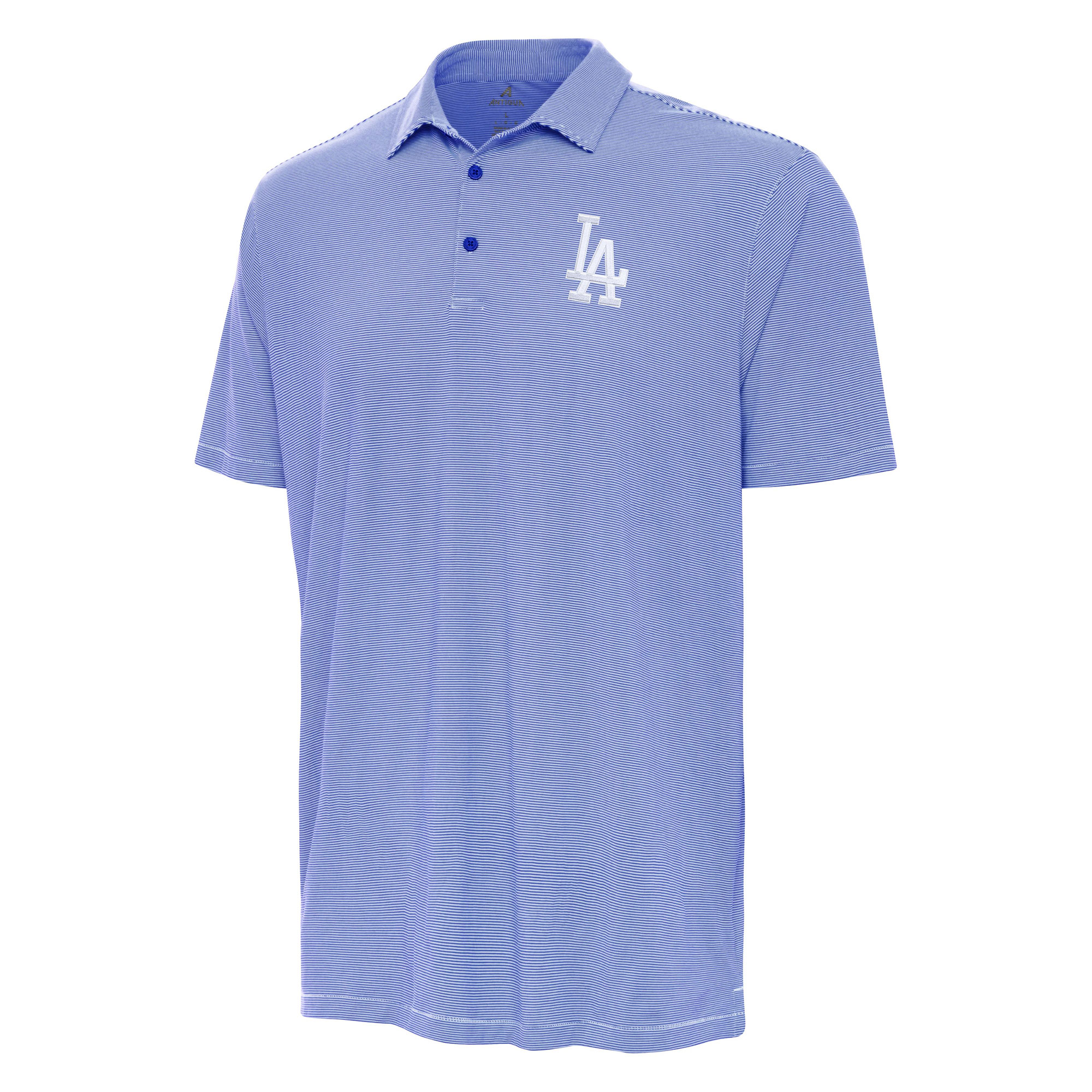 Men’s Antigua Royal/White Los Angeles Dodgers Twine Polo Men’s Antigua Royal/White Los Angeles Dodgers Twine Polo