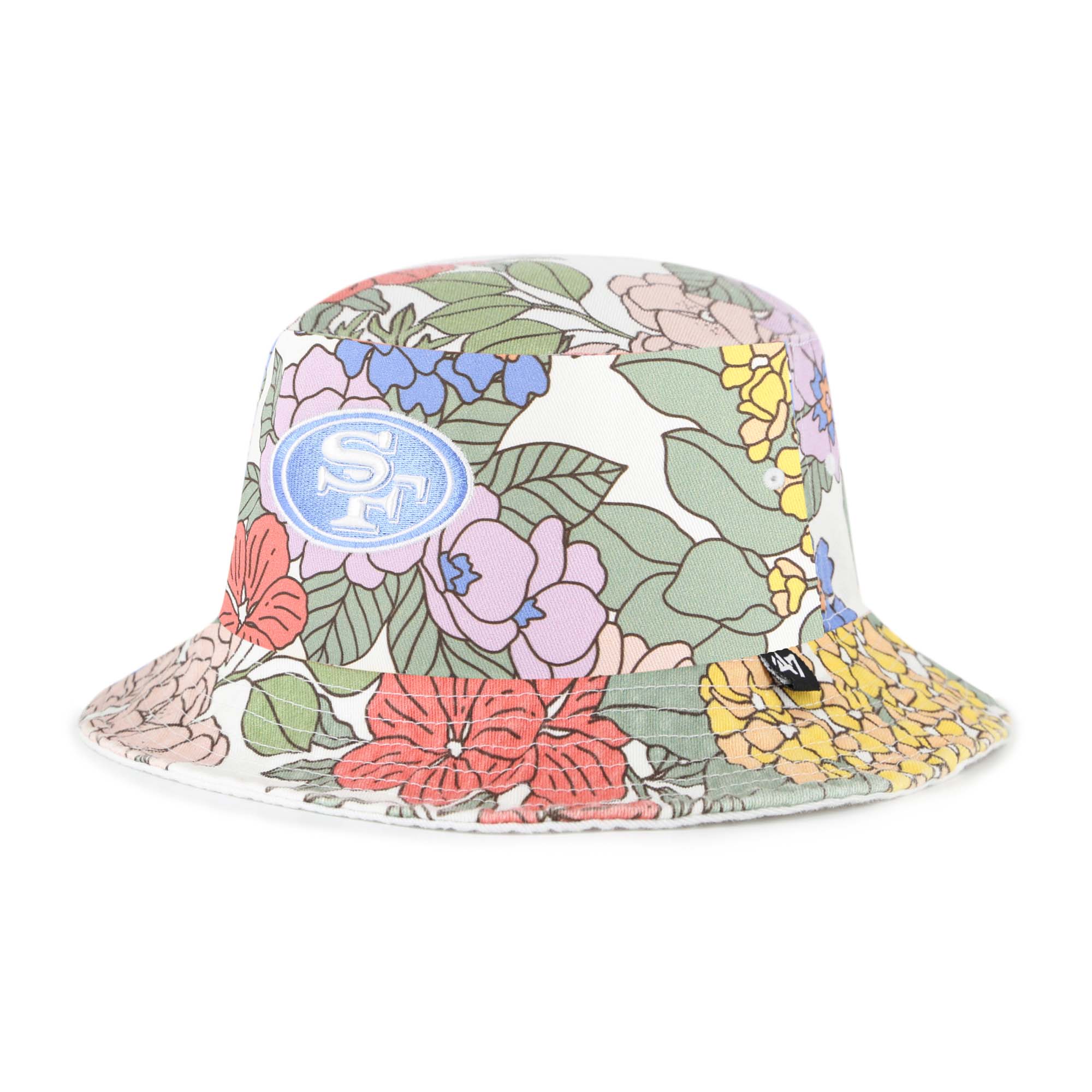 Women's '47 White San Francisco 49ers Florentina Bucket Hat