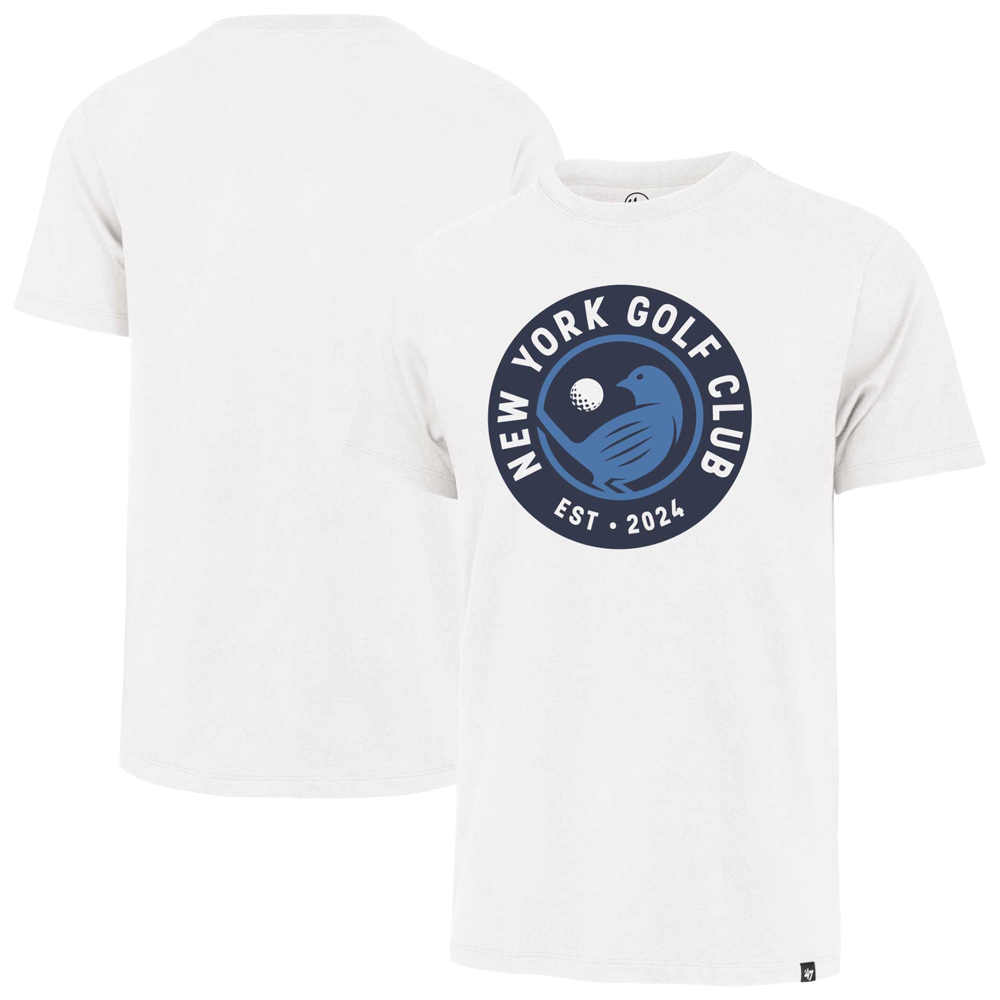Men's '47  White TGL New York Golf Club Franklin T-Shirt