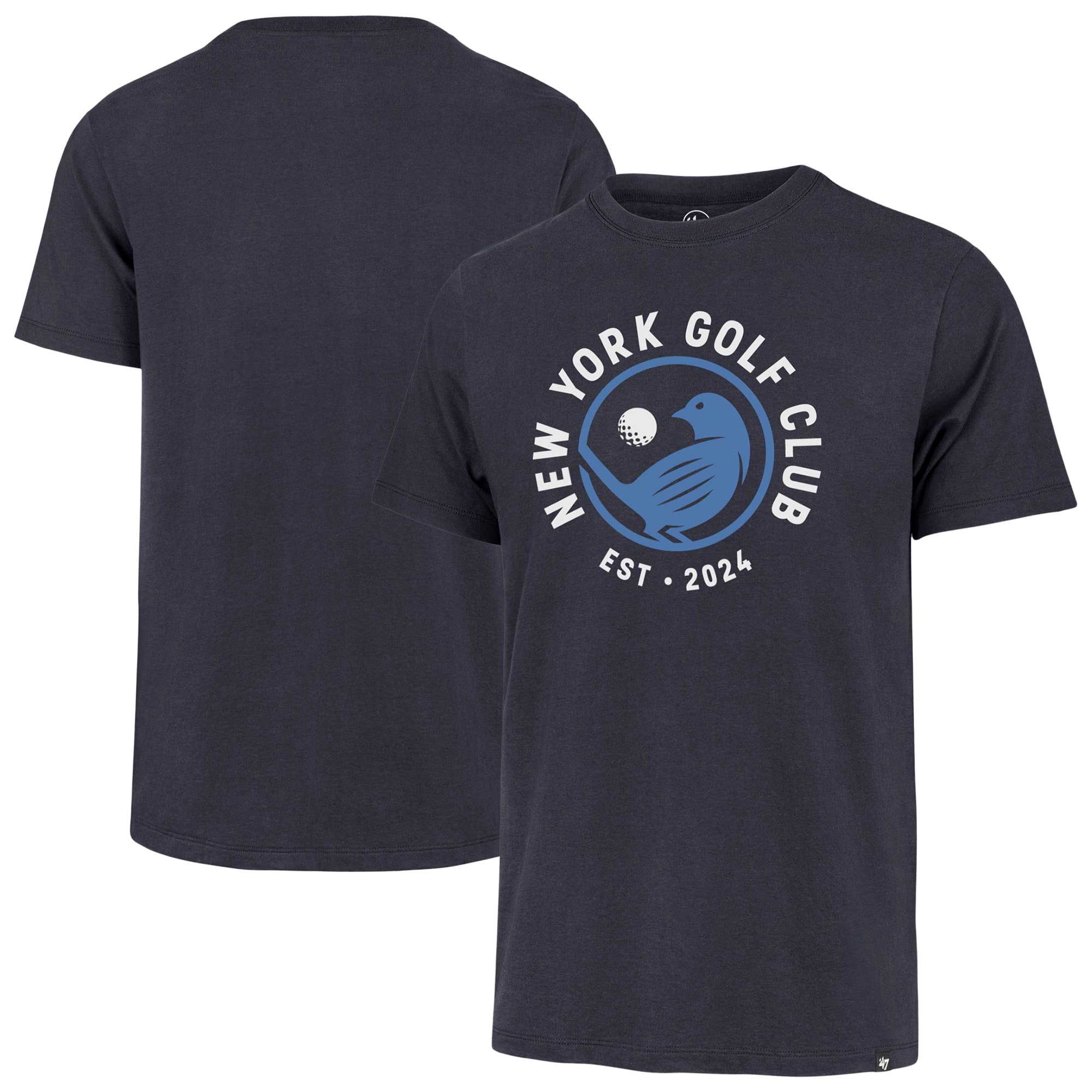 Men's '47  Blue TGL New York Golf Club Franklin T-Shirt