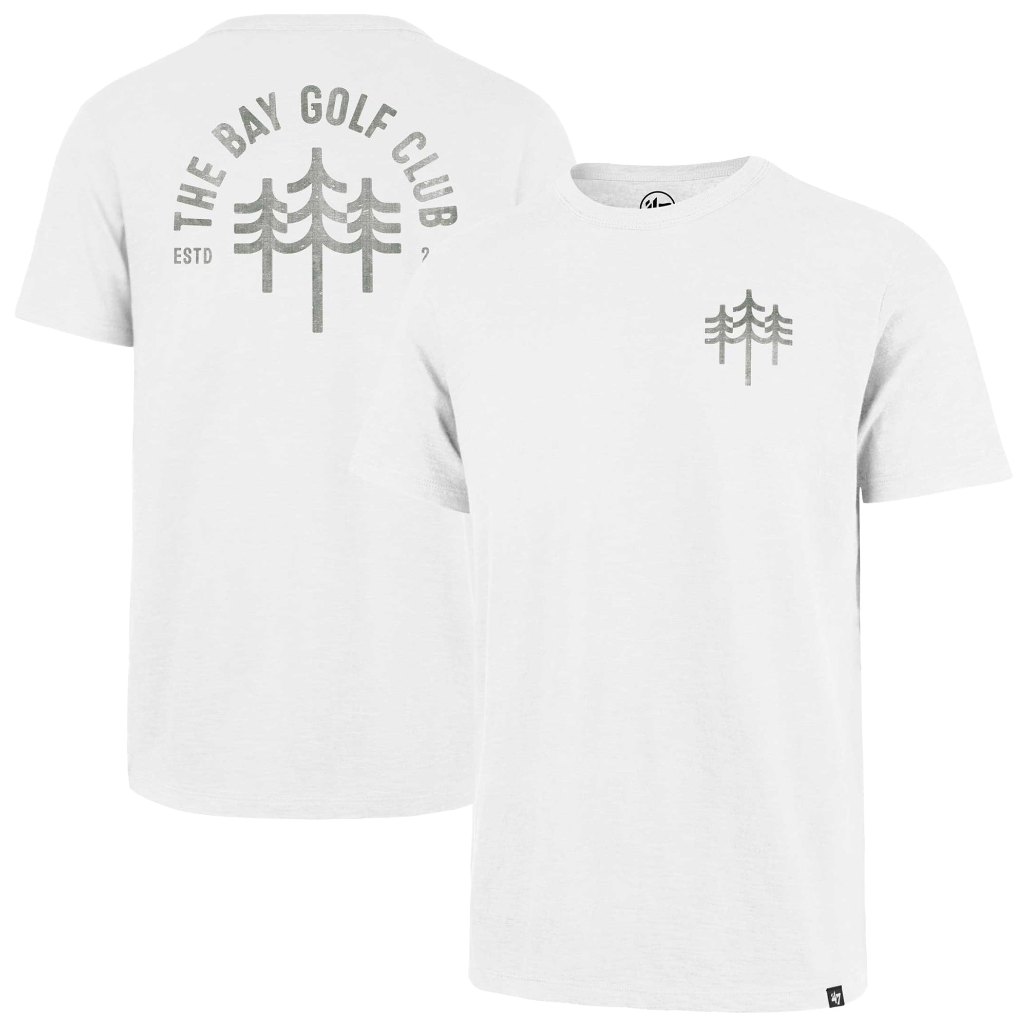 Men's '47  White TGL The Bay Golf Club Backer Scrum T-Shirt