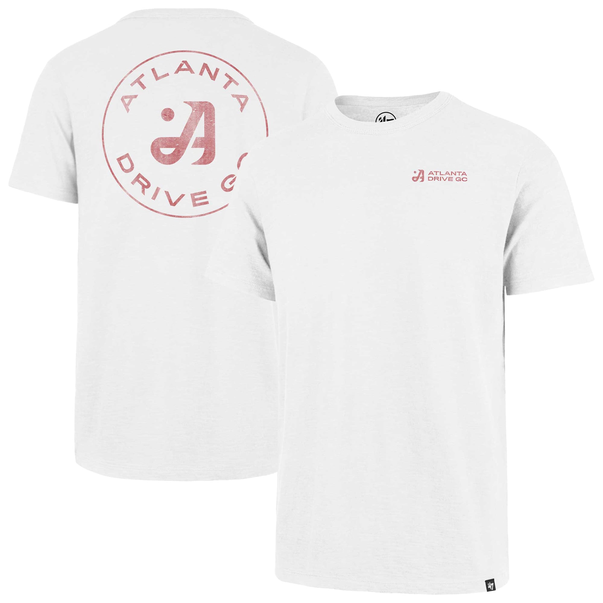 Men's '47  White TGL Atlanta Drive GC Backer Scrum T-Shirt