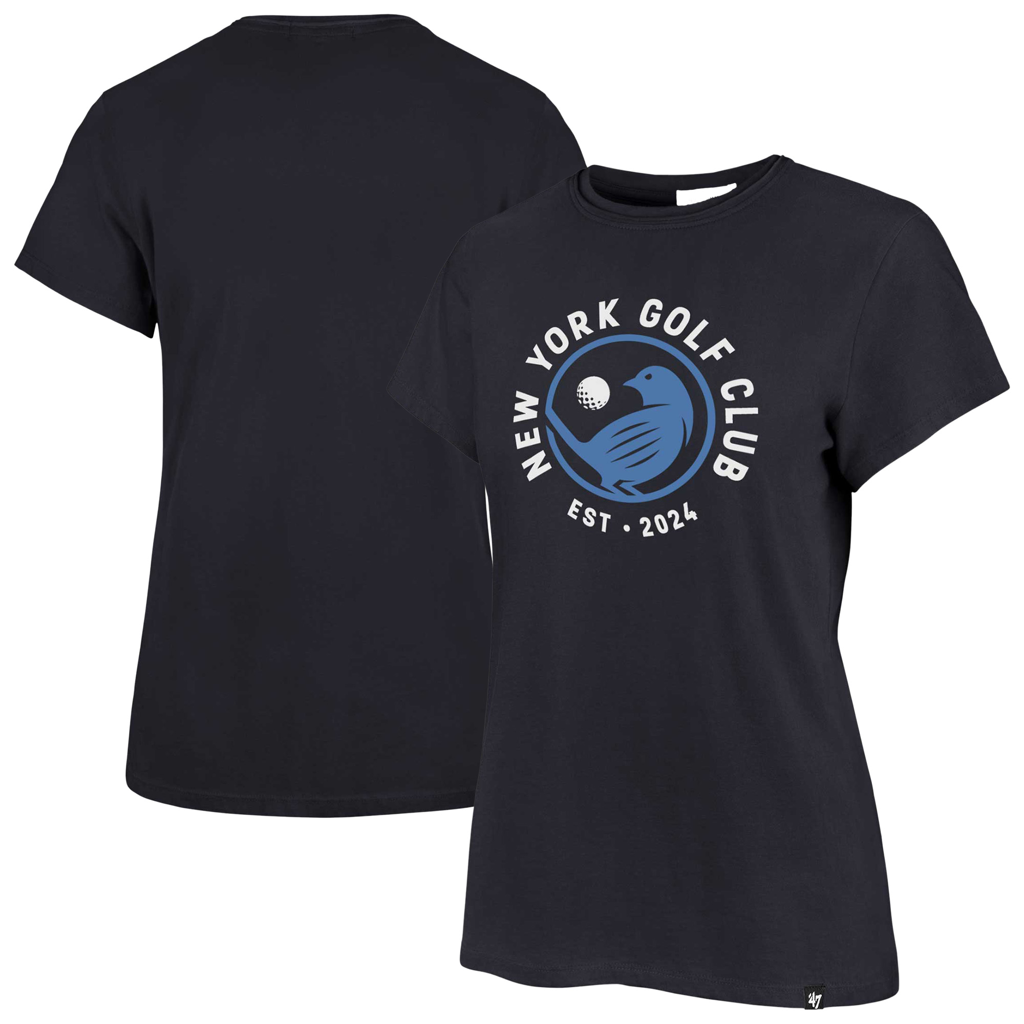 Women’s ’47 Navy TGL New York Golf Club Frankie T-Shirt Women’s ’47 Navy TGL New York Golf Club Frankie T-Shirt