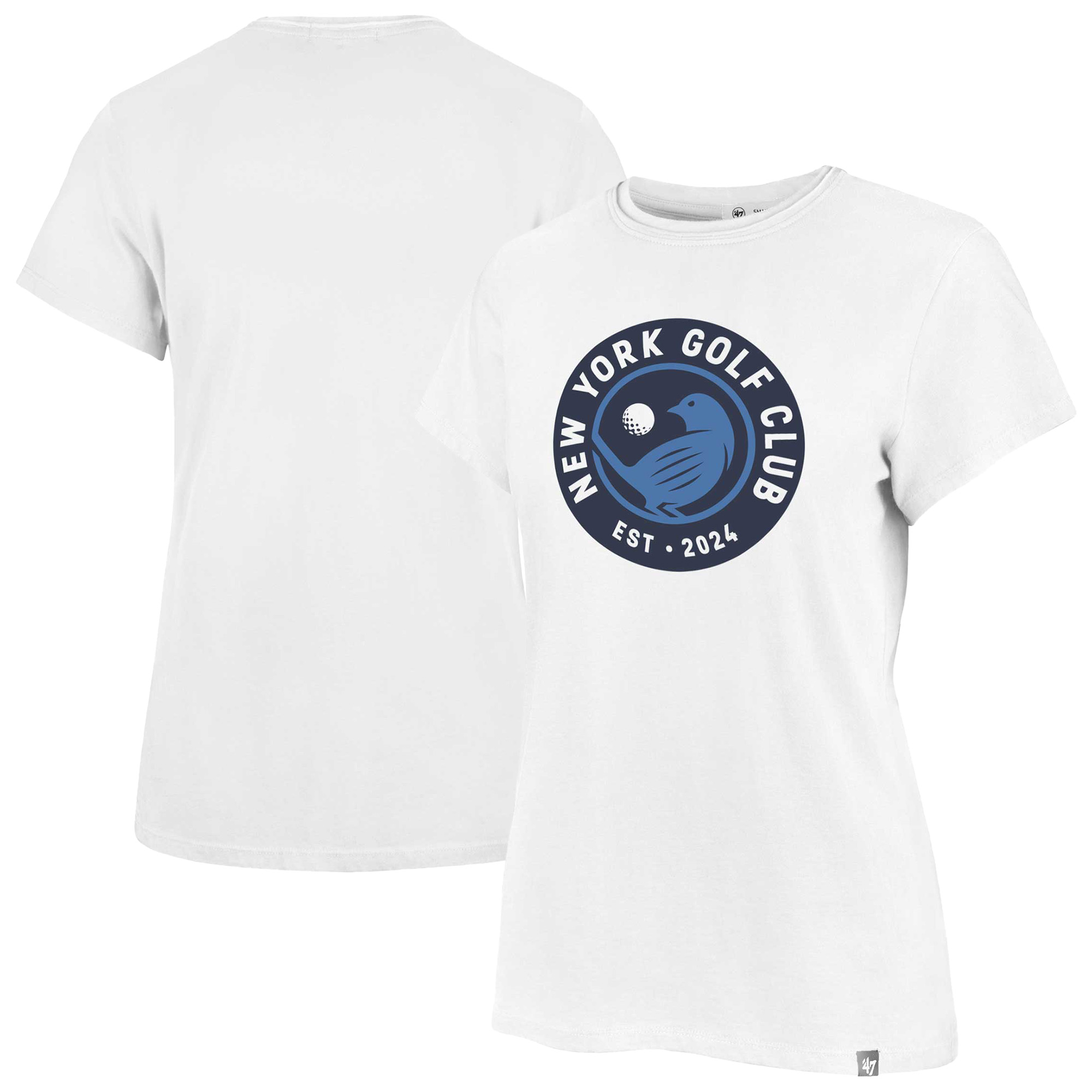 Women’s ’47 White TGL New York Golf Club Frankie T-Shirt Women’s ’47 White TGL New York Golf Club Frankie T-Shirt