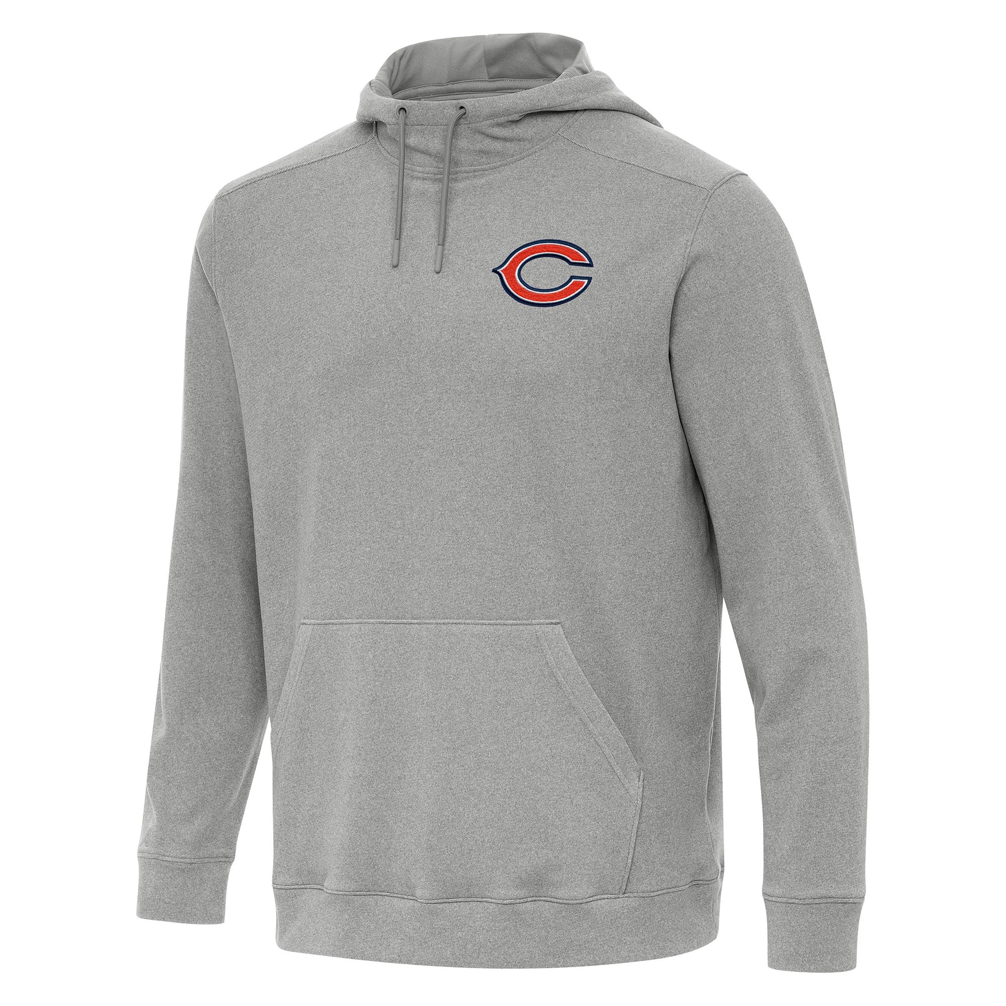 Men’s Antigua Heather Gray Chicago Bears Cloud Pullover Hoodie Men’s Antigua Heather Gray Chicago Bears Cloud Pullover Hoodie