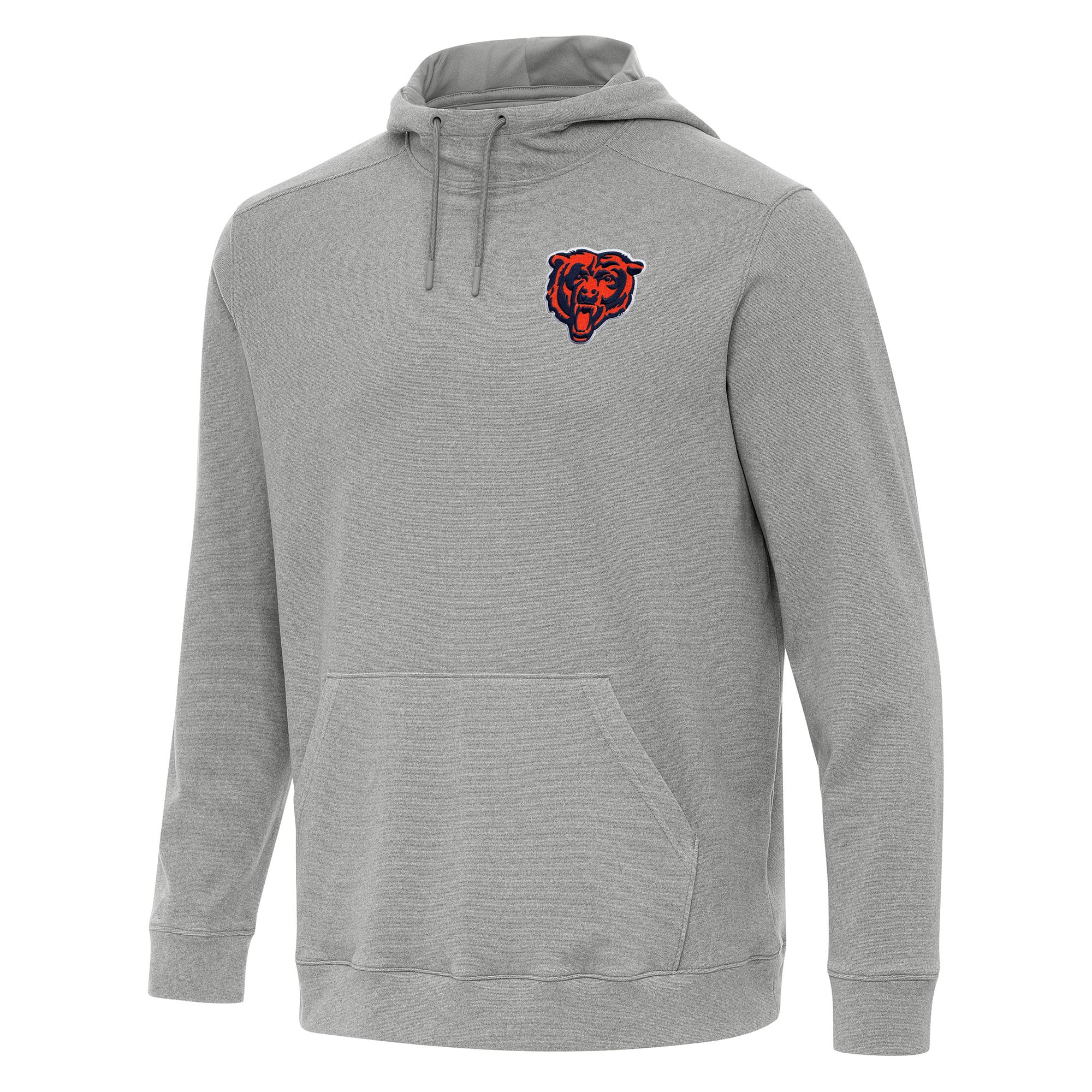 Men’s Antigua Heather Gray Chicago Bears Cloud Pullover Hoodie Men’s Antigua Heather Gray Chicago Bears Cloud Pullover Hoodie