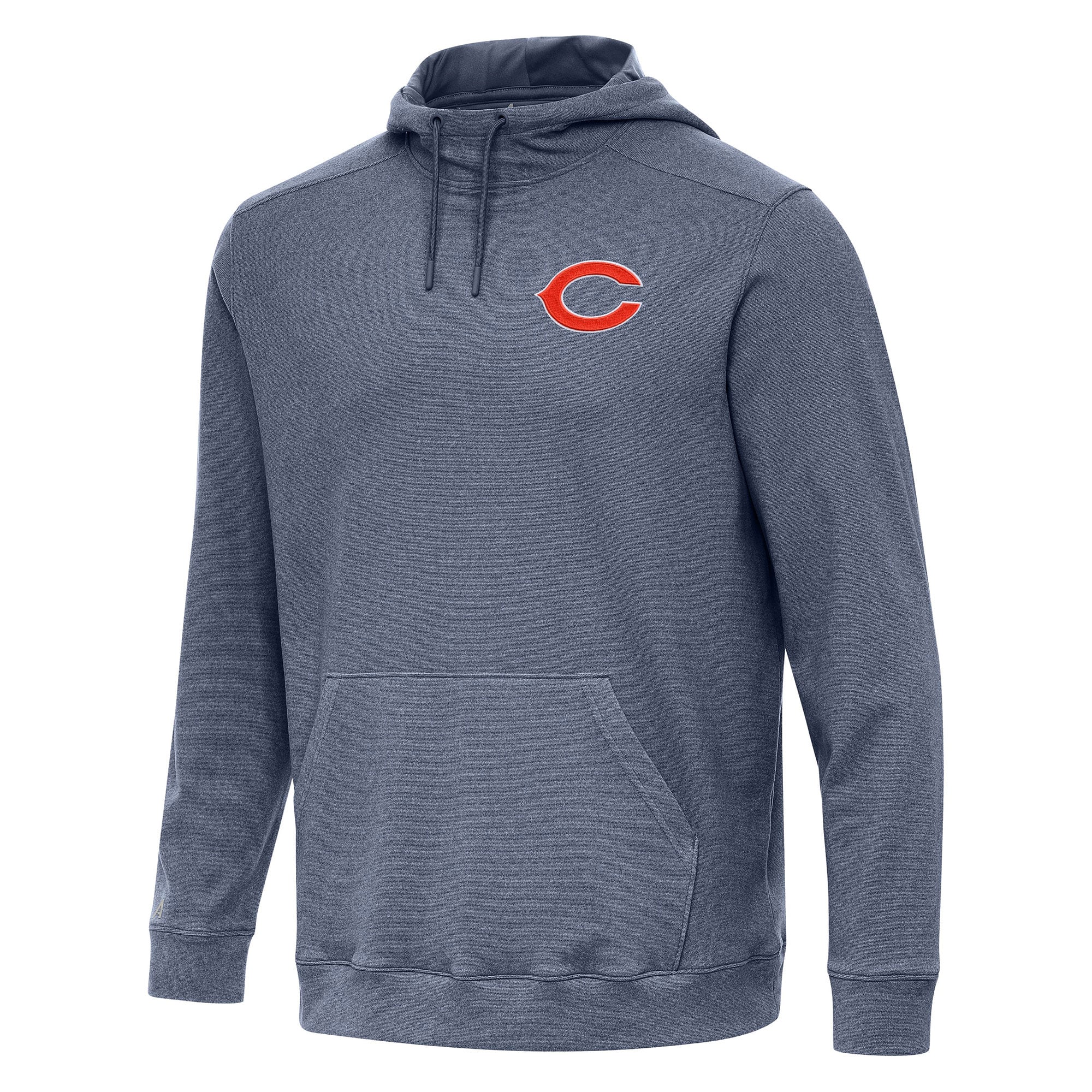 Men’s Antigua Heather Navy Chicago Bears Cloud Pullover Hoodie Men’s Antigua Heather Navy Chicago Bears Cloud Pullover Hoodie