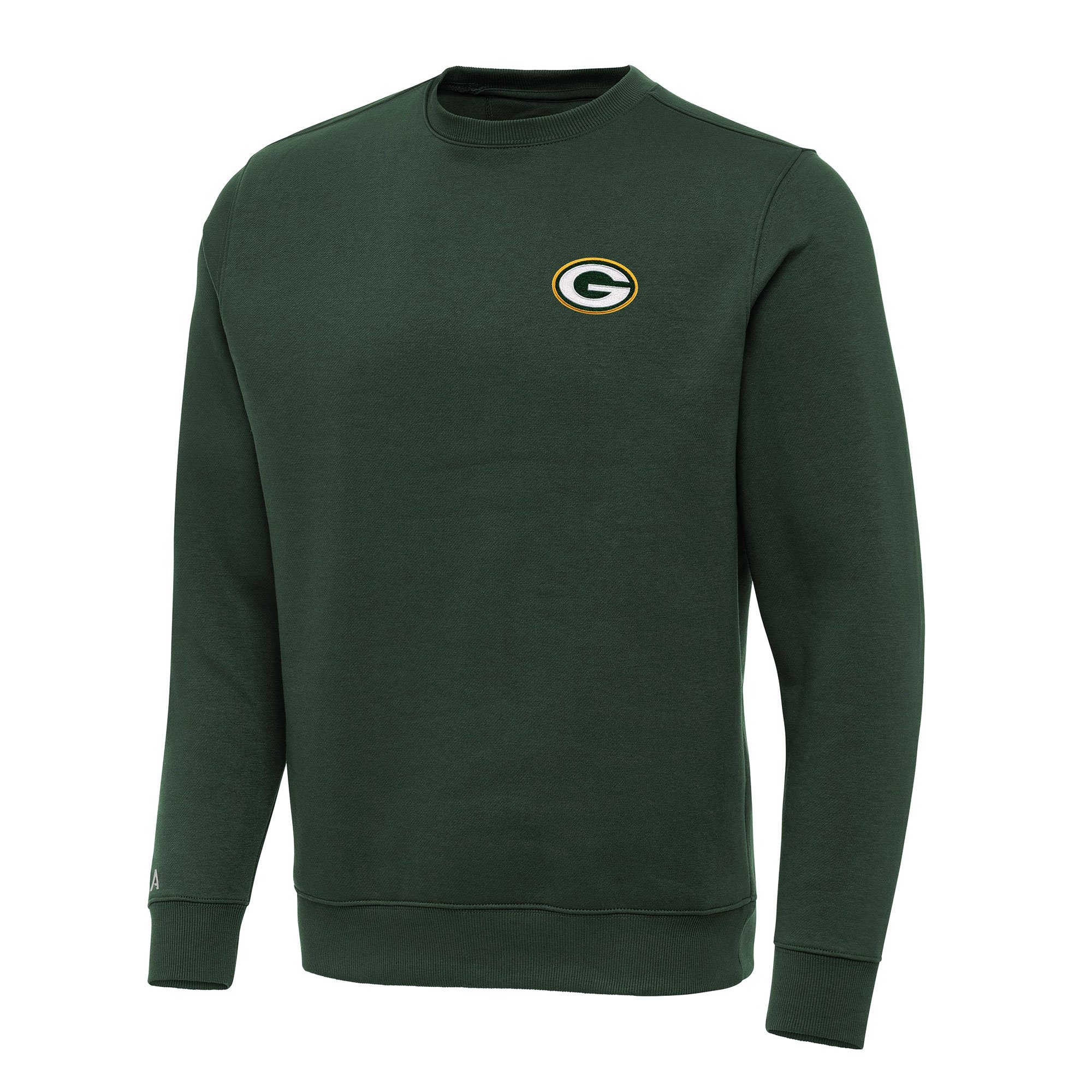 Men’s Antigua Hunter Green Green Bay Packers Victory Pullover Sweatshirt Men’s Antigua Hunter Green Green Bay Packers Victory Pullover Sweatshirt