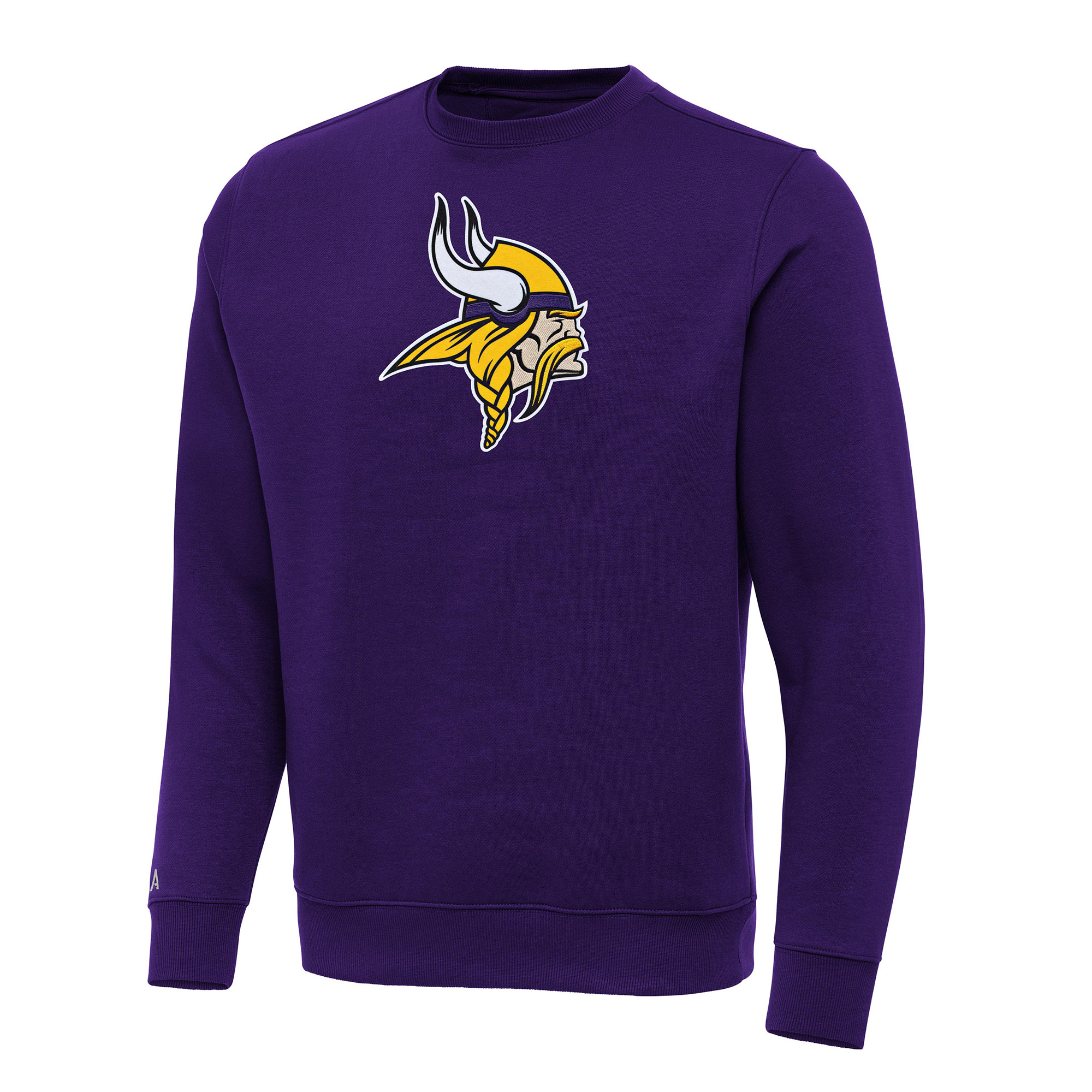 Men's Antigua Purple Minnesota Vikings Victory Pullover Sweatshirt