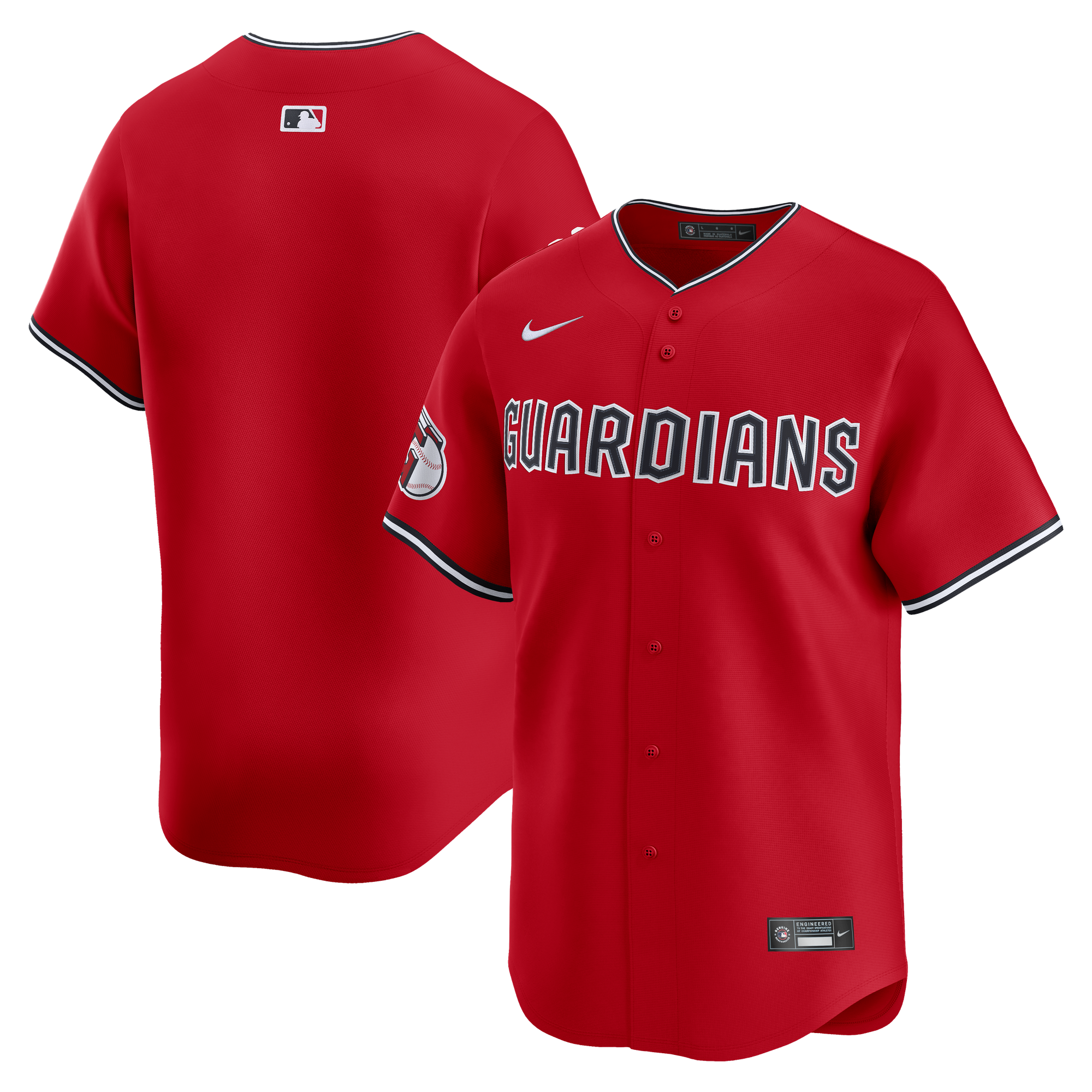 Cleveland Guardians Nike MLB Limited Alternate 2 Jersey – Mens Cleveland Guardians Nike MLB Limited Alternate 2 Jersey – Mens