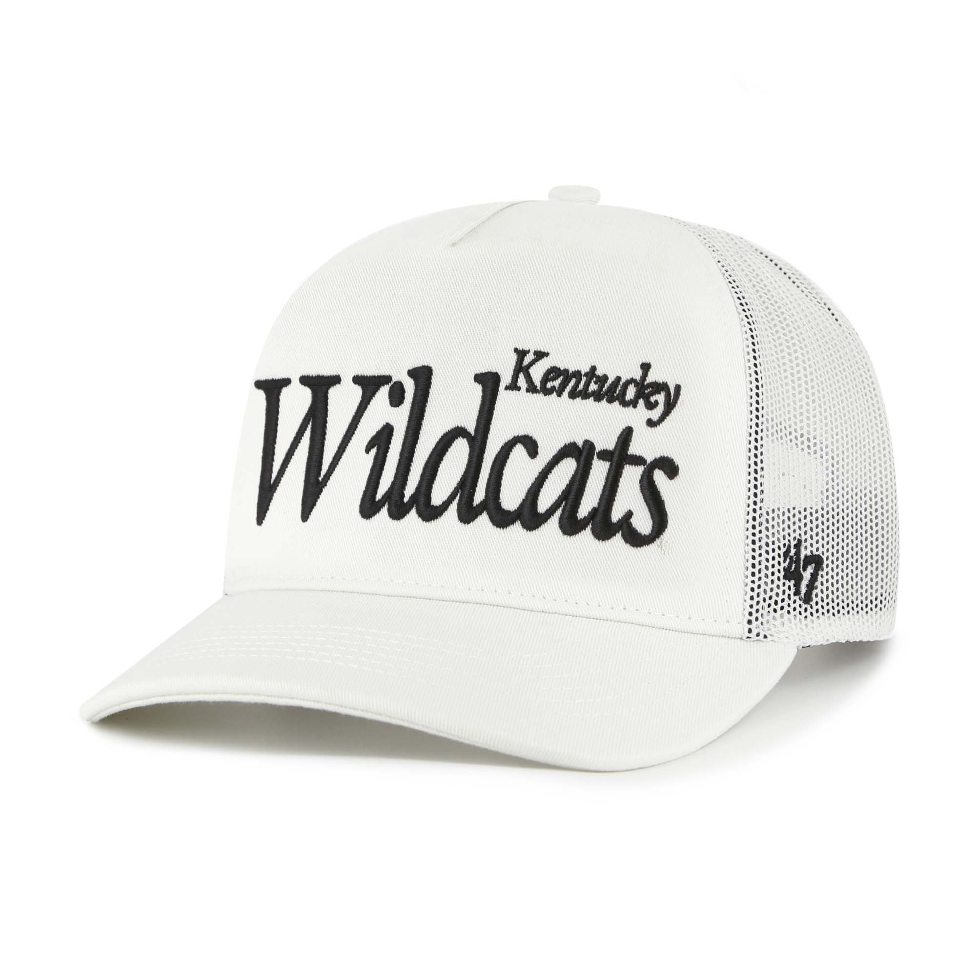 Unisex '47  Cream Kentucky Wildcats Foundation Script Adjustable Trucker Hat