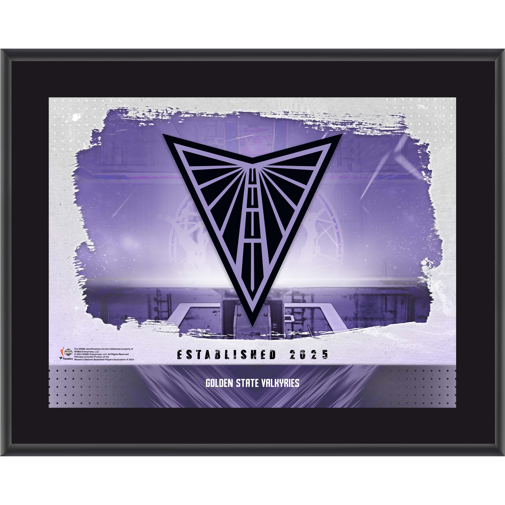 Golden State Valkyries 10.5" x 13" Team Logo Plaque