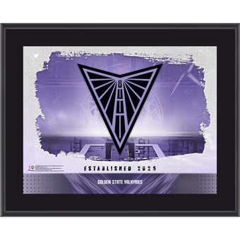 Golden State Valkyries 10.5" x 13" Team Logo Plaque