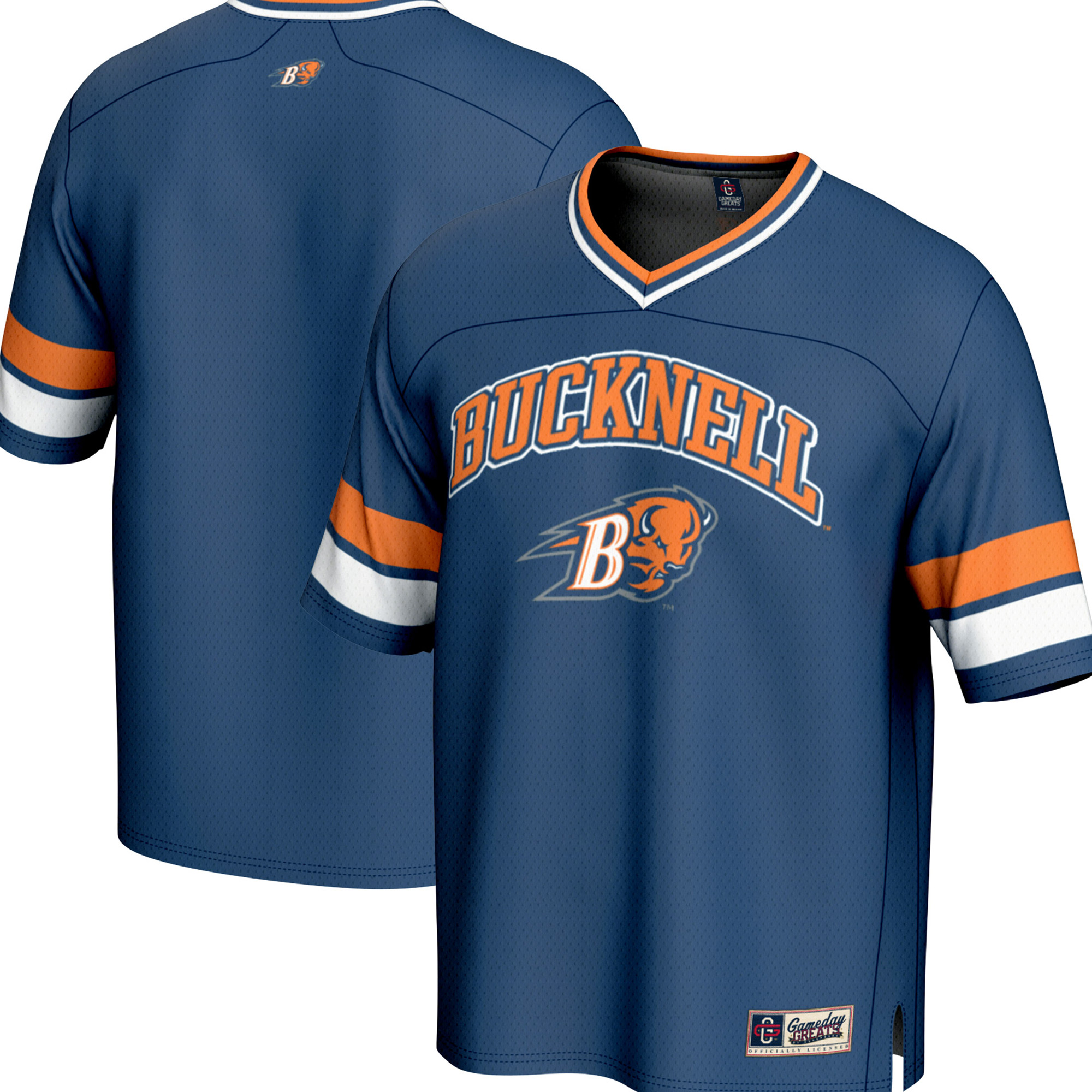 Youth GameDay Greats Blue Bucknell Bison Spirit Football Jersey