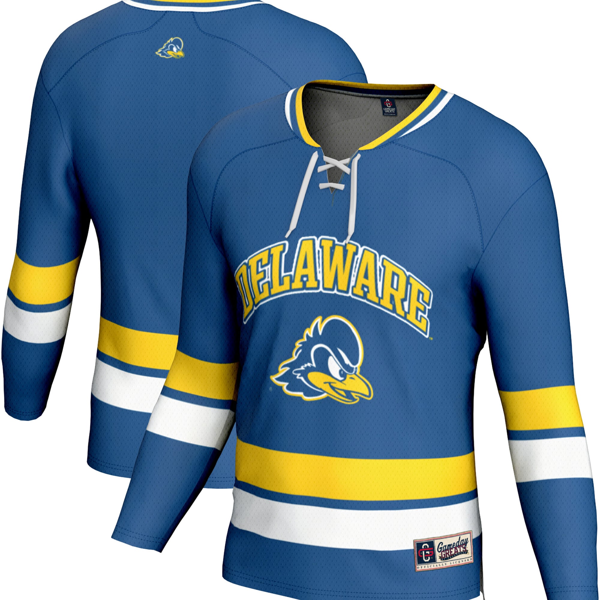 Youth  GameDay Greats Royal Delaware Fightin' Blue Hens Spirit Hockey Jersey