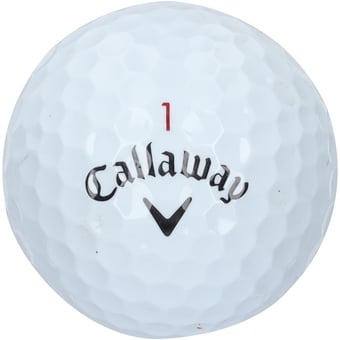 2024 Open Championship Range-Used Callaway Golf Ball From The Second Round on July 19, 2024