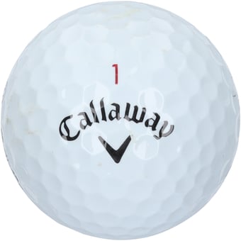 2024 Open Championship Range-Used Callaway Golf Ball From The First Round on July 18, 2024