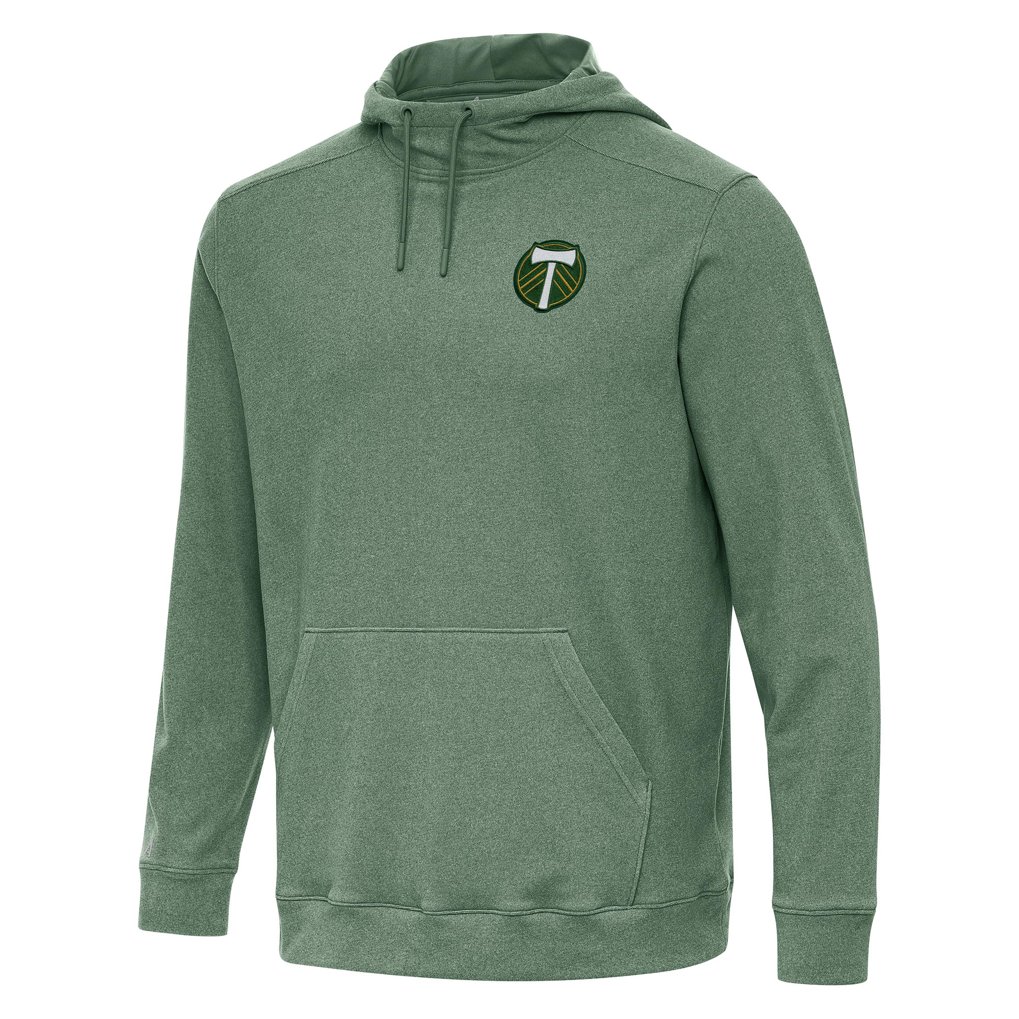 Men's Antigua Hunter Green Portland Timbers Cloud Pullover Hoodie