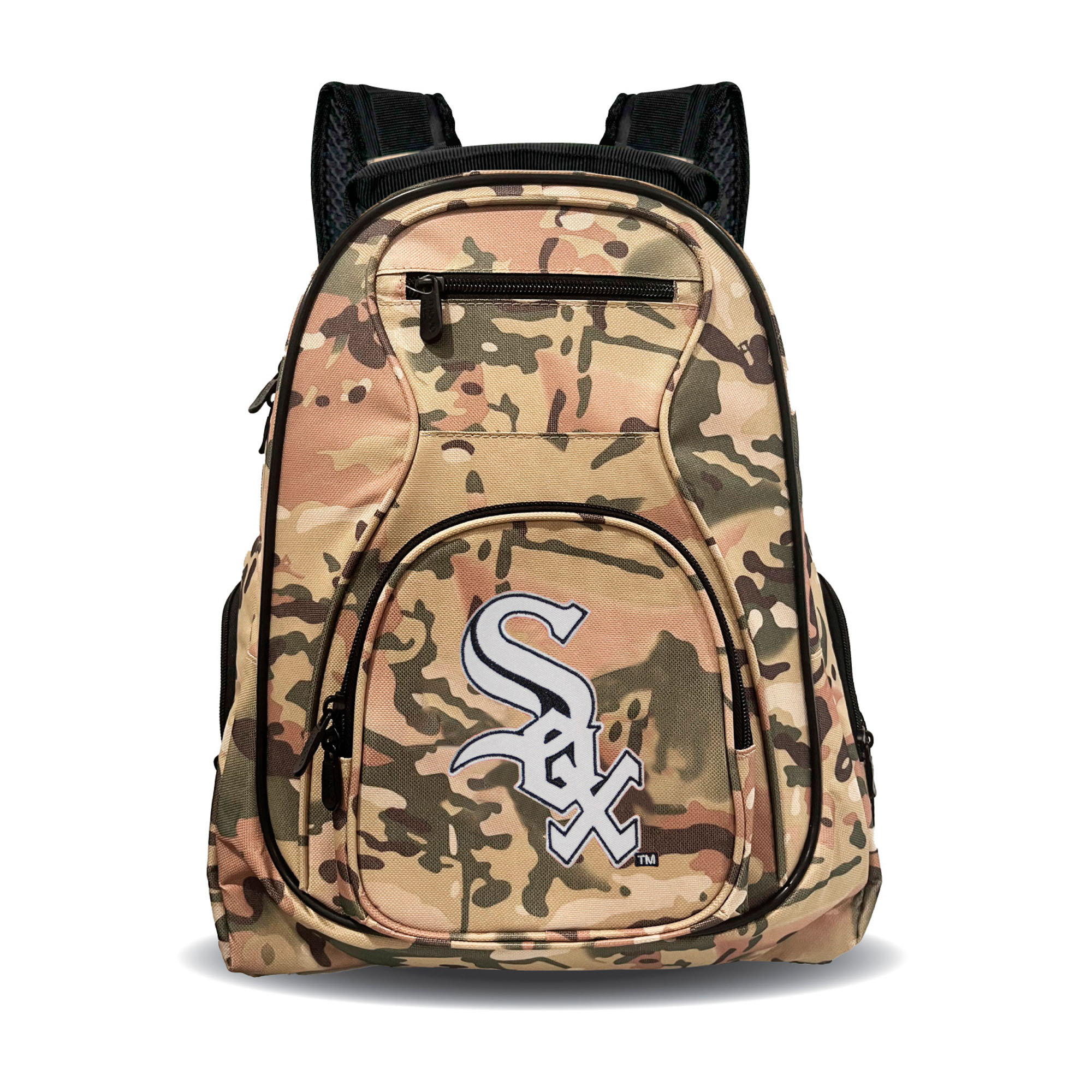 MOJO Chicago White Sox 19″ Camo Premium Laptop Backpack MOJO Chicago White Sox 19″ Camo Premium Laptop Backpack