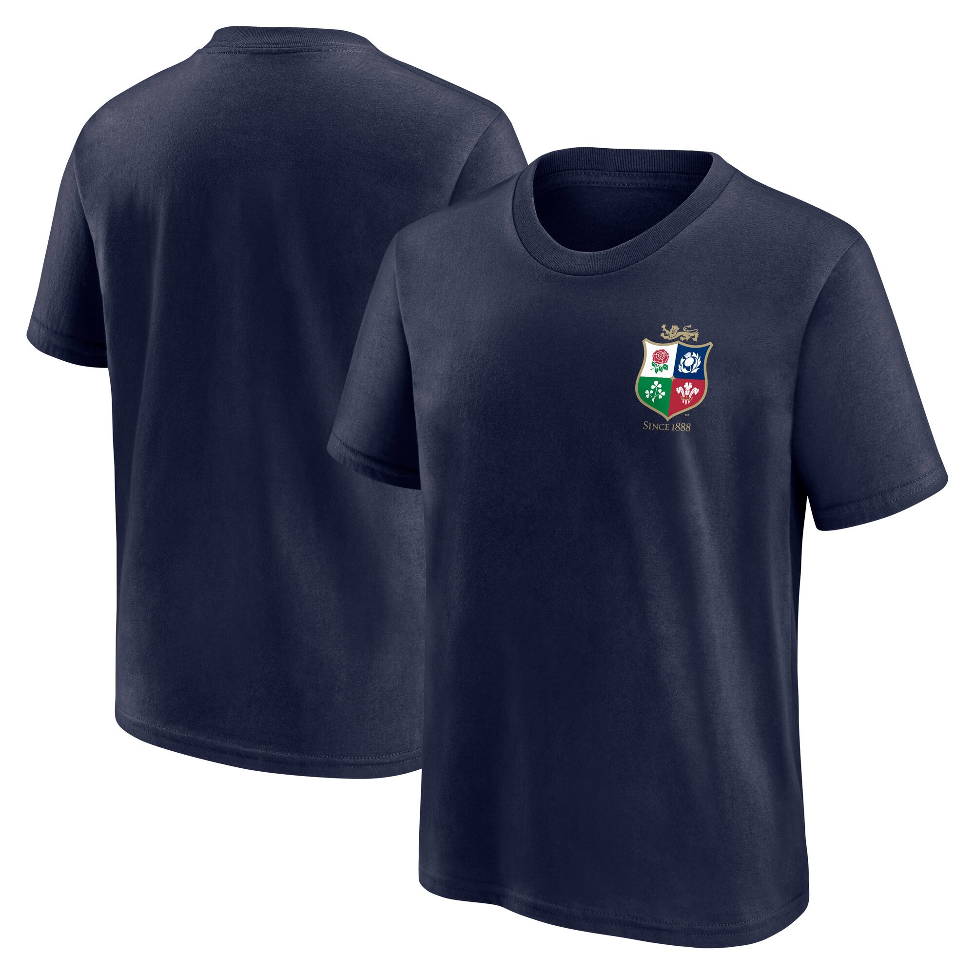 T-shirt con stemma piccolo dei British & irish Lions - blu navy - Ragazzo