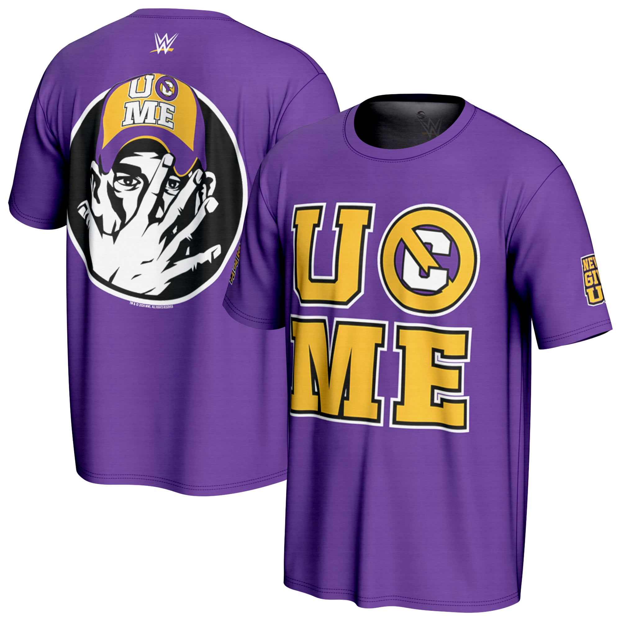Youth ProSphere Purple John Cena U Can't See Me T-Shirt