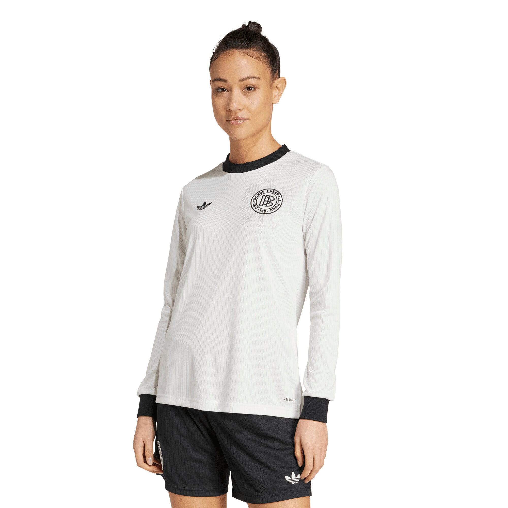 Camiseta adidas 125 aniversario de la 1ª equipación del Alemania - Manga larga - Mujer