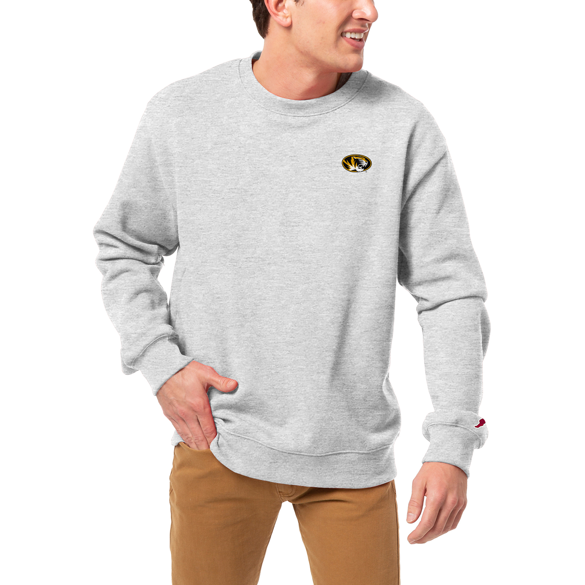 Men’s League Collegiate Wear Heather Gray Missouri Tigers Essentials 2.0 Fleece Pullover Sweatshirt Men’s League Collegiate Wear Heather Gray Missouri Tigers Essentials 2.0 Fleece Pullover Sweatshirt