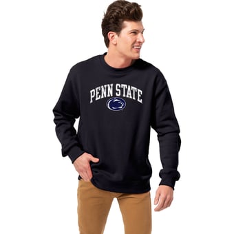 Men's League Collegiate Wear Navy Penn State Nittany Lions Essentials 2.0 Fleece Pullover Sweatshirt