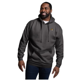 Men's League Collegiate Wear Black Missouri Tigers Essentials 2.0 Fleece Pullover Hoodie