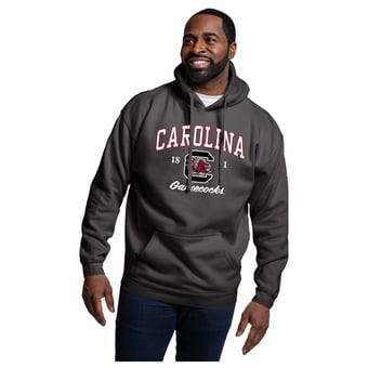 Men's League Collegiate Wear Black South Carolina Gamecocks Essentials 2.0 Fleece Pullover Hoodie