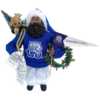 Tennessee State Tigers 12" Proud Santa