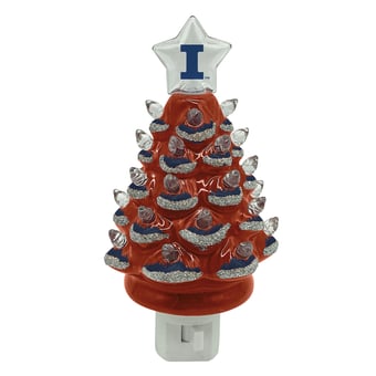 Illinois Fighting Illini 6.5" Tree Night Lite
