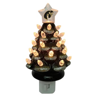 Iowa Hawkeyes 6.5" Tree Night Lite
