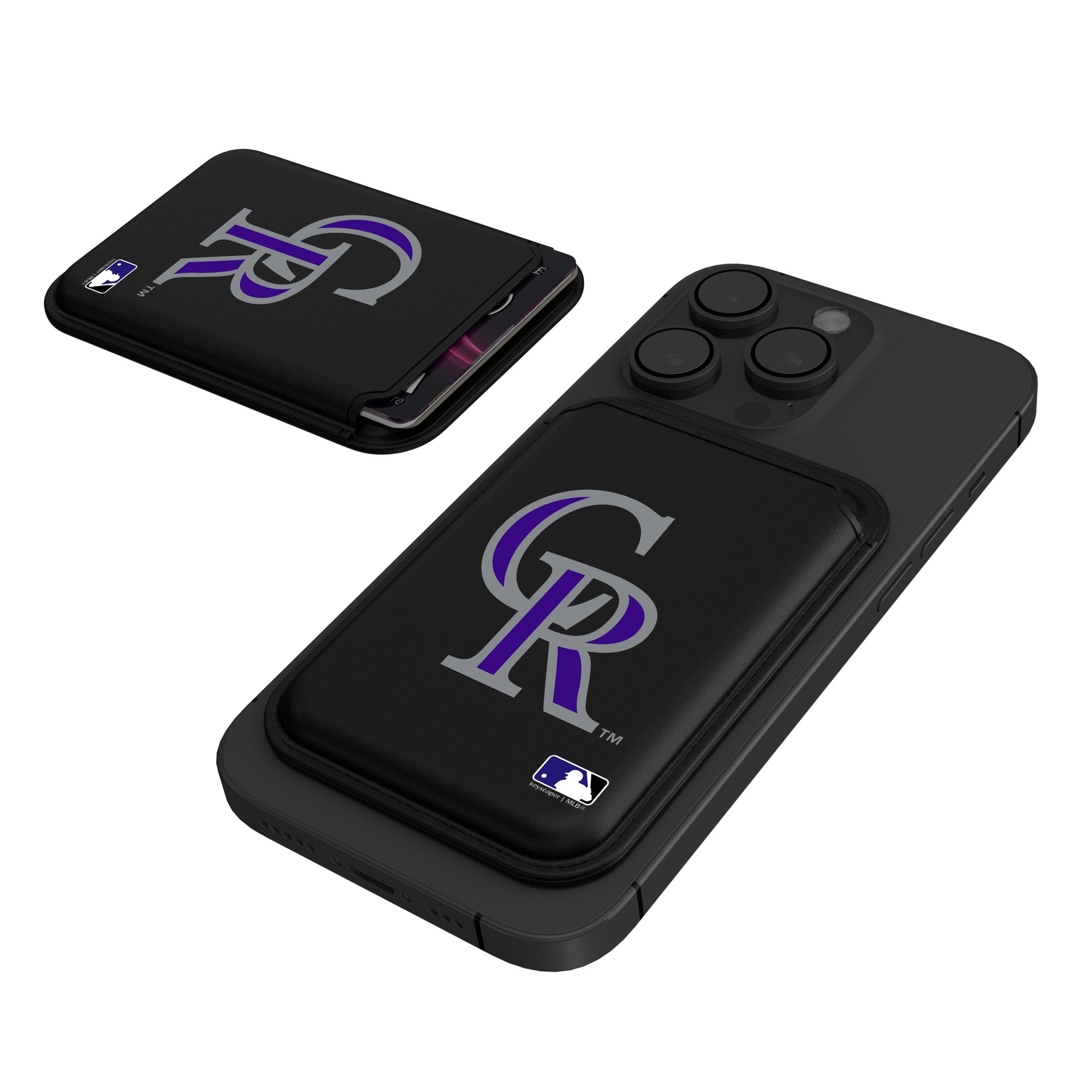 Keyscaper Colorado Rockies Magnetic Credit Card Wallet Keyscaper Colorado Rockies Magnetic Credit Card Wallet
