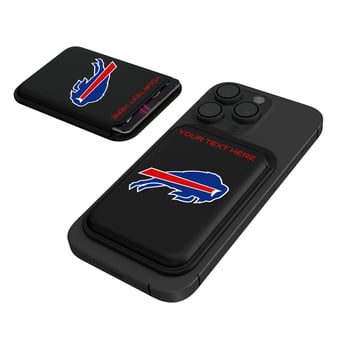 Keyscaper Buffalo Bills Personalized Insignia Magnetic Credit Card Wallet