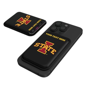 Keyscaper Iowa State Cyclones Personalized Insignia Magnetic Credit Card Wallet