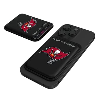 Keyscaper Tampa Bay Buccaneers Personalized Insignia Magnetic Credit Card Wallet