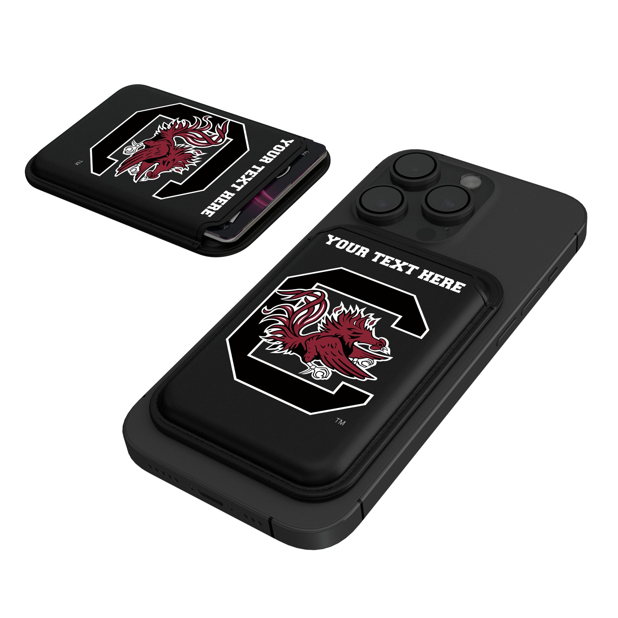 Keyscaper South Carolina Gamecocks Personalized Insignia Magnetic Credit Card Wallet Keyscaper South Carolina Gamecocks Personalized Insignia Magnetic Credit Card Wallet