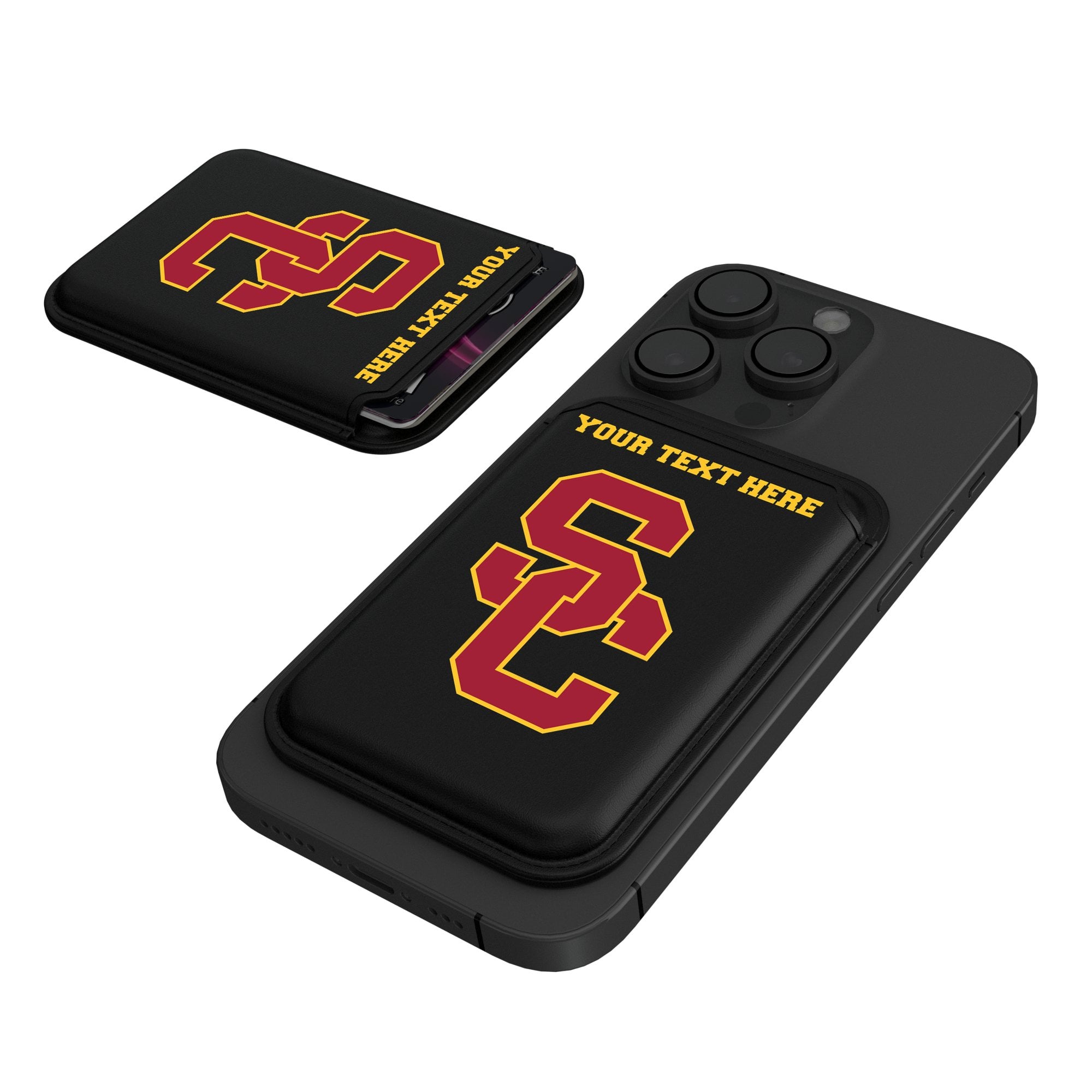 Keyscaper USC Trojans Personalized Insignia Magnetic Credit Card Wallet