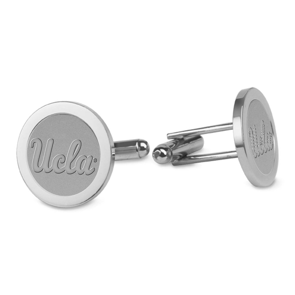 Silver UCLA Bruins Cufflinks